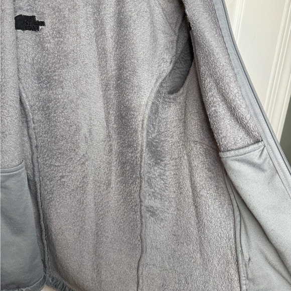 The North Face Gray Full Zip Up Fleece Jacket XS - Picture 9 of 9